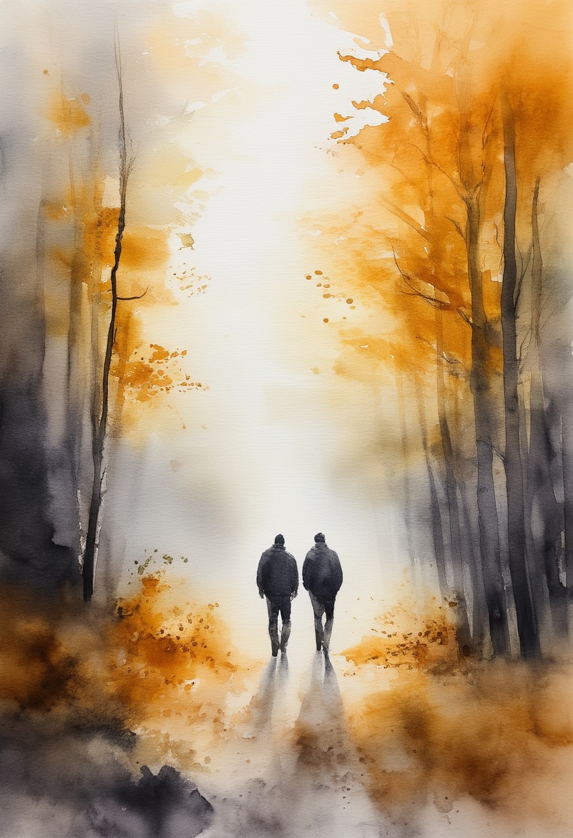 Paseo por el Bosque de Otoño