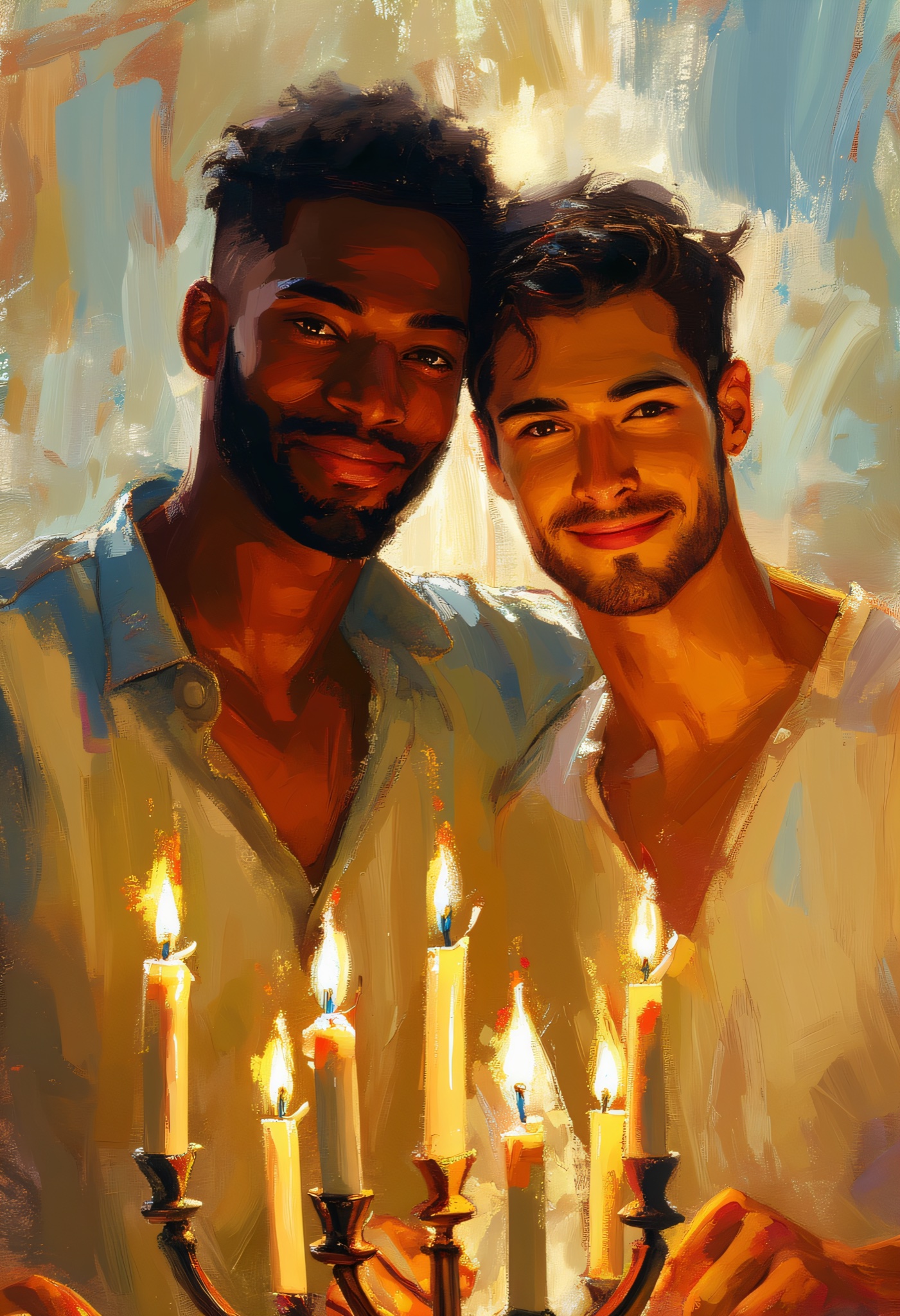 Abrazo de Hanukkah