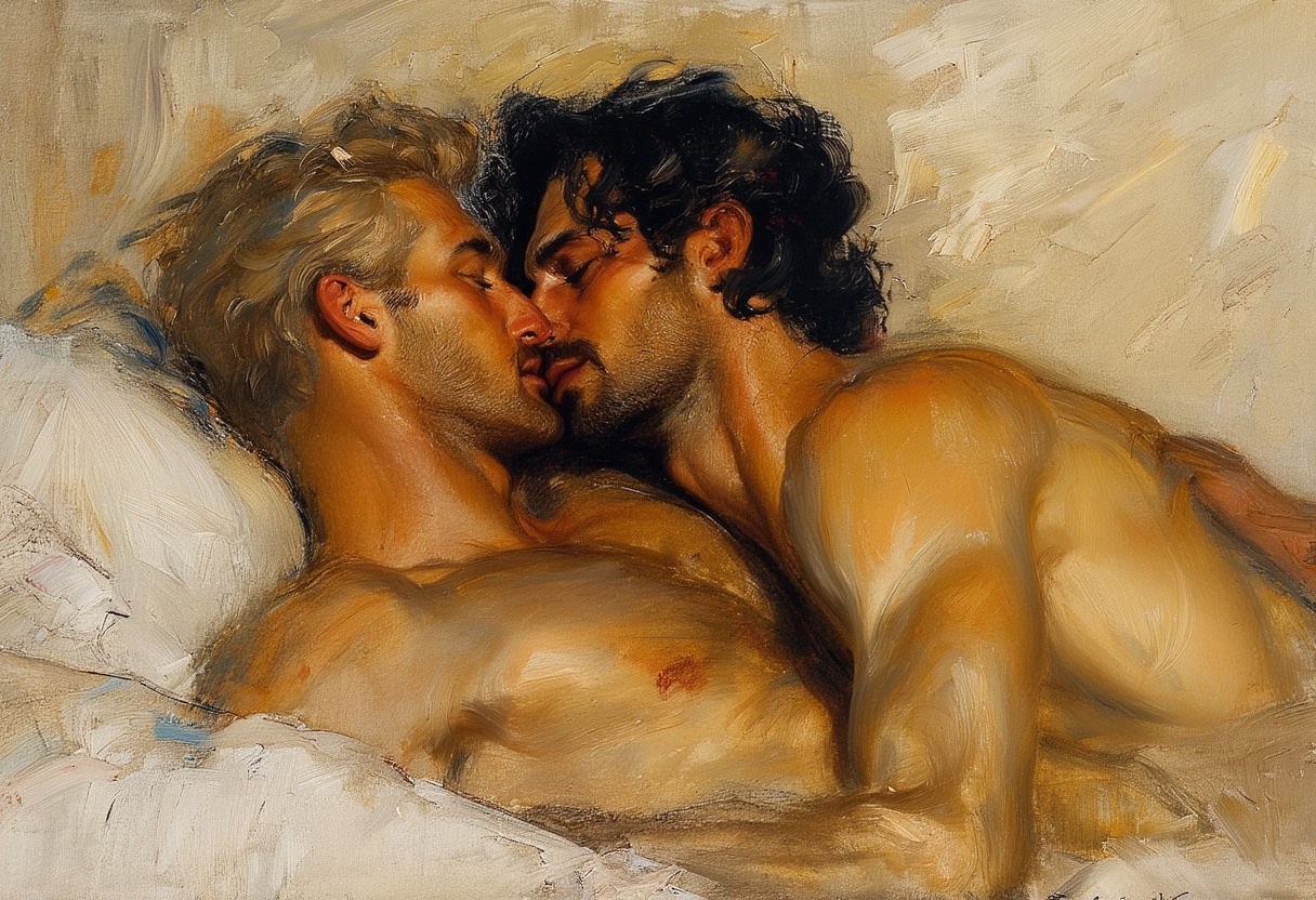 Expressive Oil Embrace