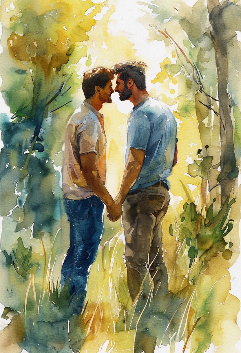 Forest Clearing Embrace