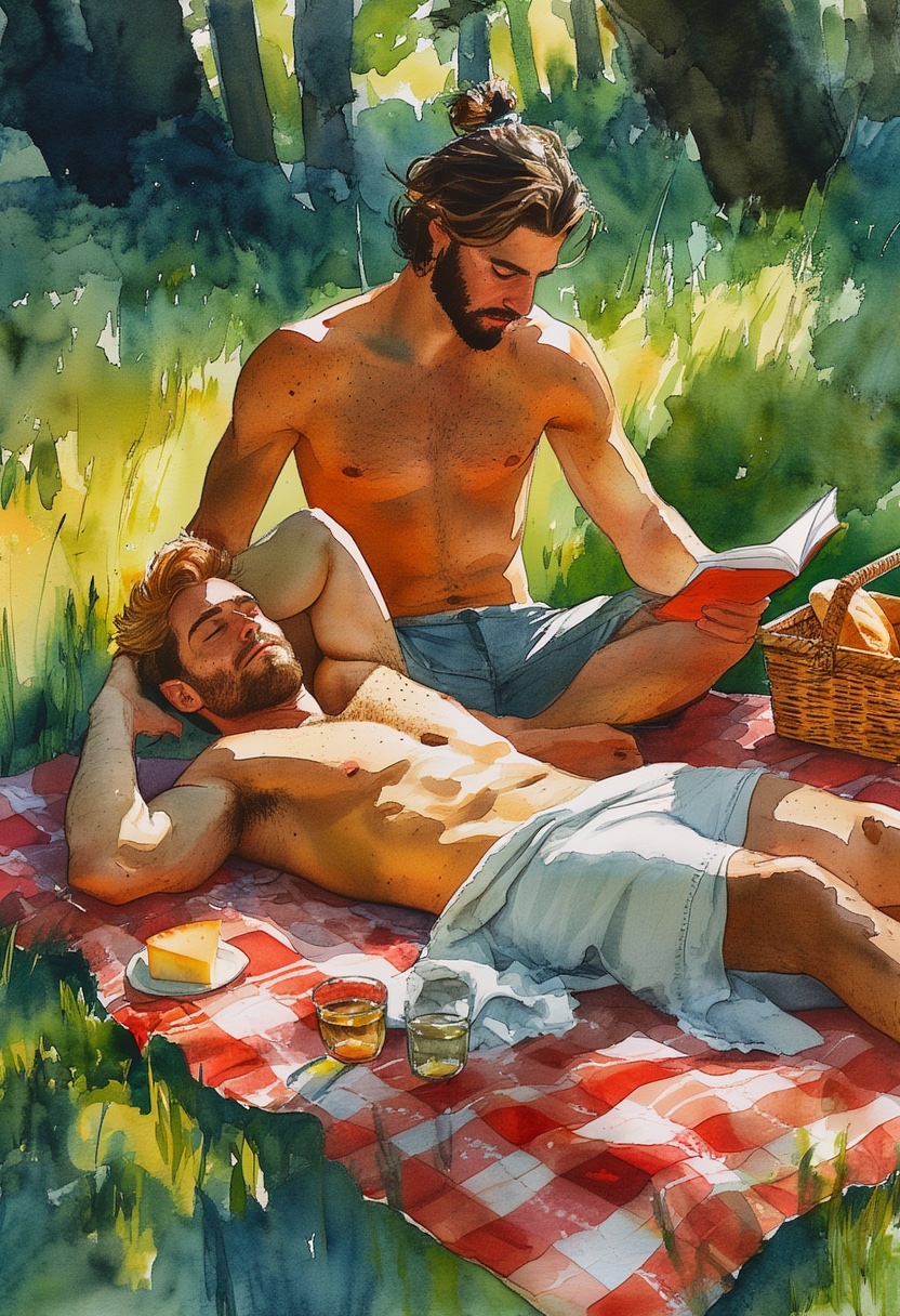 Forest Meadow Picnic Serenity