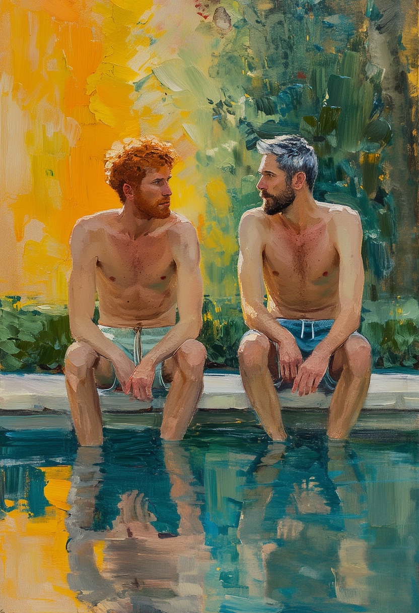 Garden Retreat Morning Swim