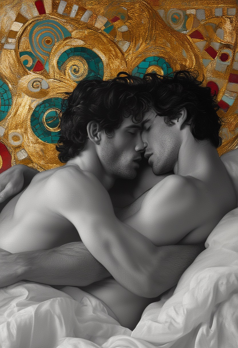 Gold Leaf Intimate Embrace