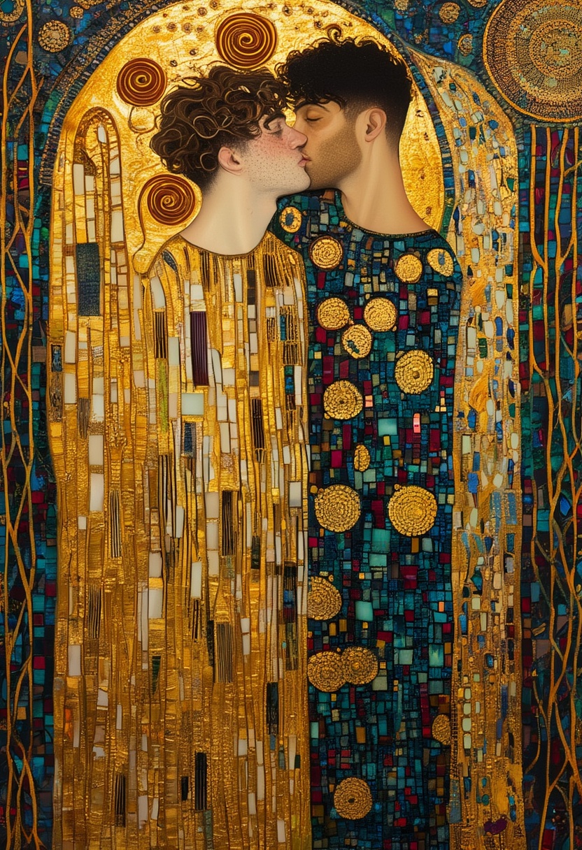 Golden Spiral Embrace