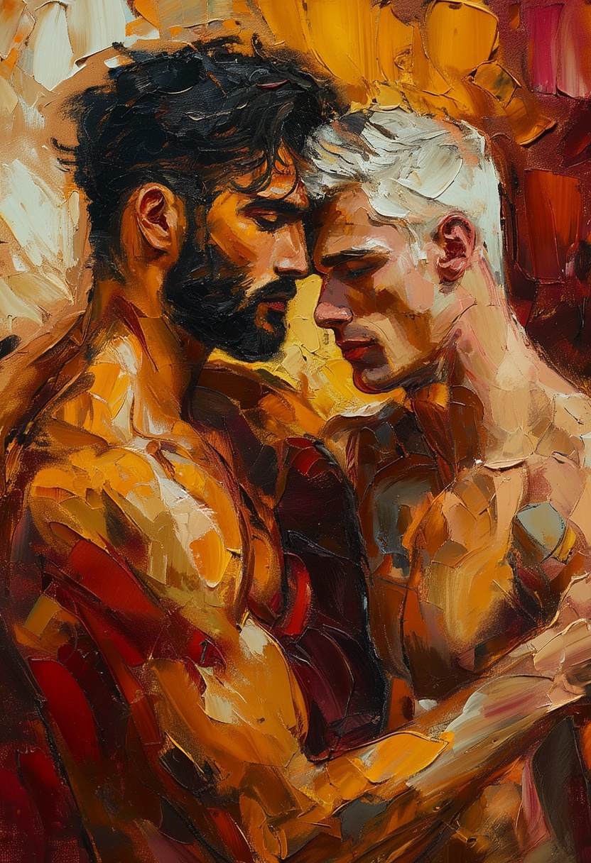 Impasto Embrace Warm Hues