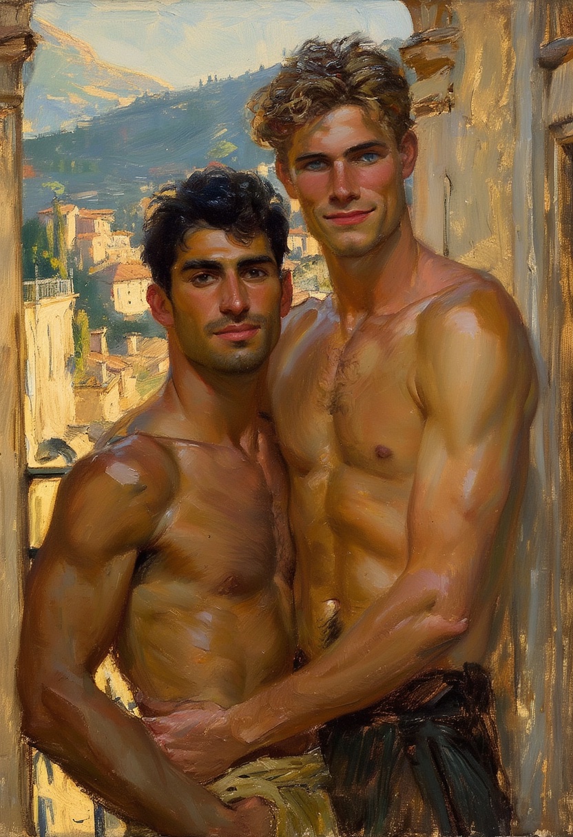 Mediterranean Sunrise Embrace