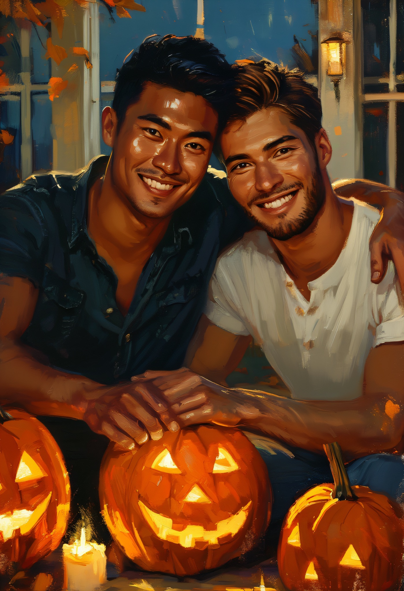 Abrazo Bajo la Luna