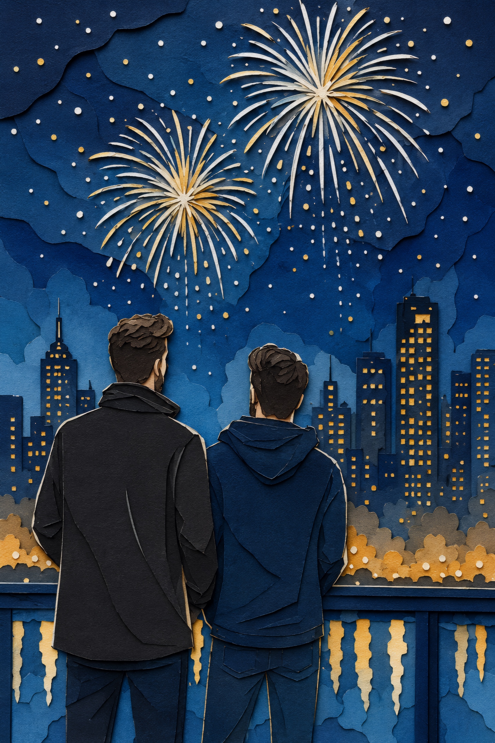 New Year's Skyline