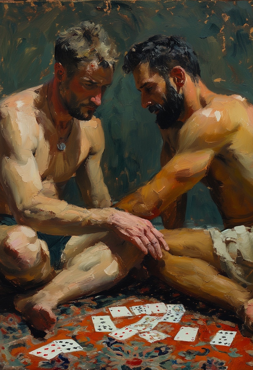 Persian Rug Card Game Intimacy
