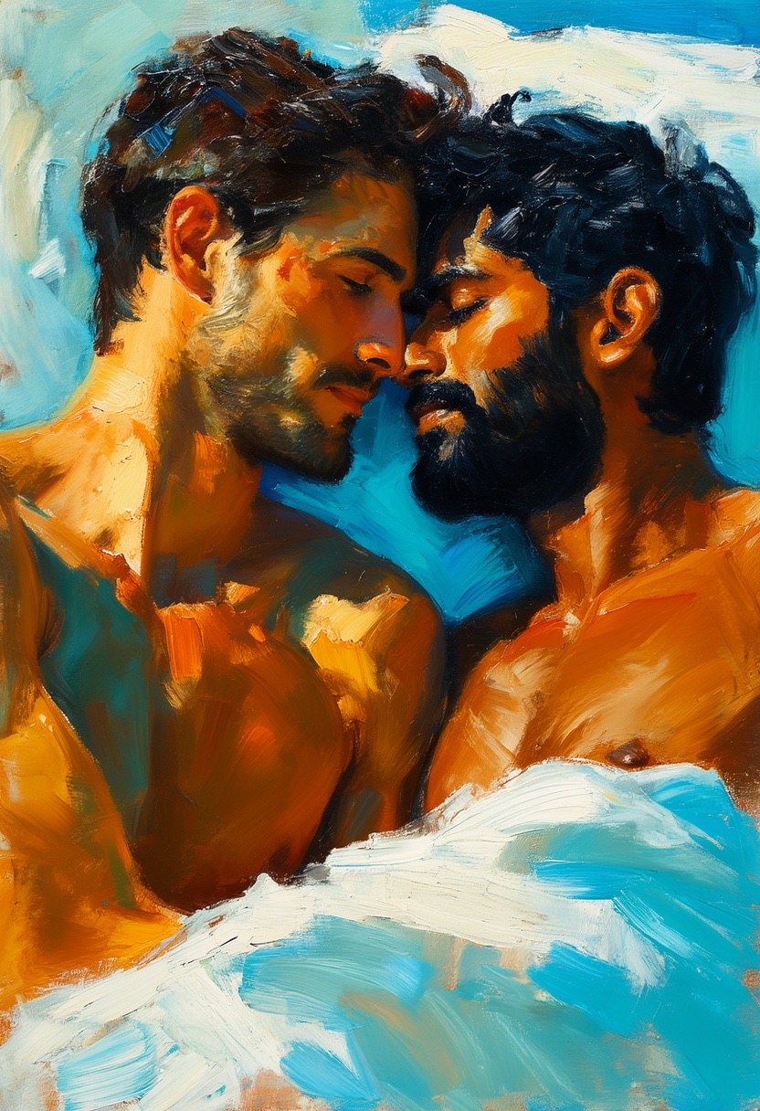 Sunlit Mediterranean Embrace