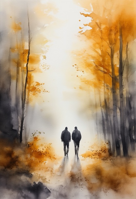 Herbstlicher Waldspaziergang