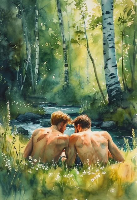 Waldbach-Zwillinge-Serenität