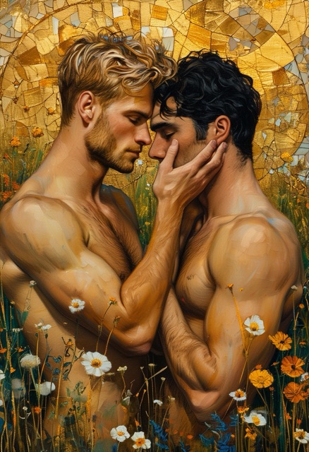 Goldene Wiesenumarmung