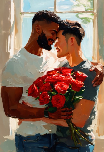 Amor en Colores Vibrantes