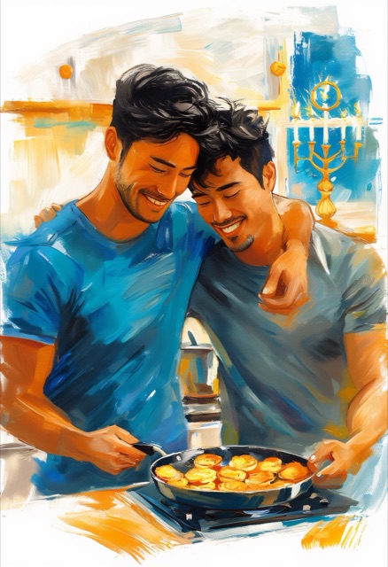 Abrazo Radiante de Hanukkah