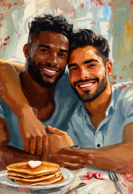 Abrazo en Floración