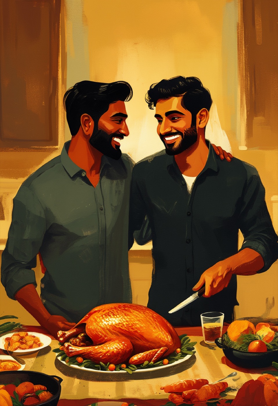 Celebración de la Desfileción del Pavo